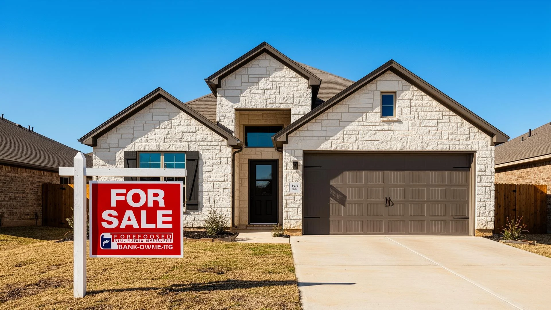 Foreclosed property for sale in Dallas-Fort Worth Texas with Rainbow Realtors expert foreclosure guidance