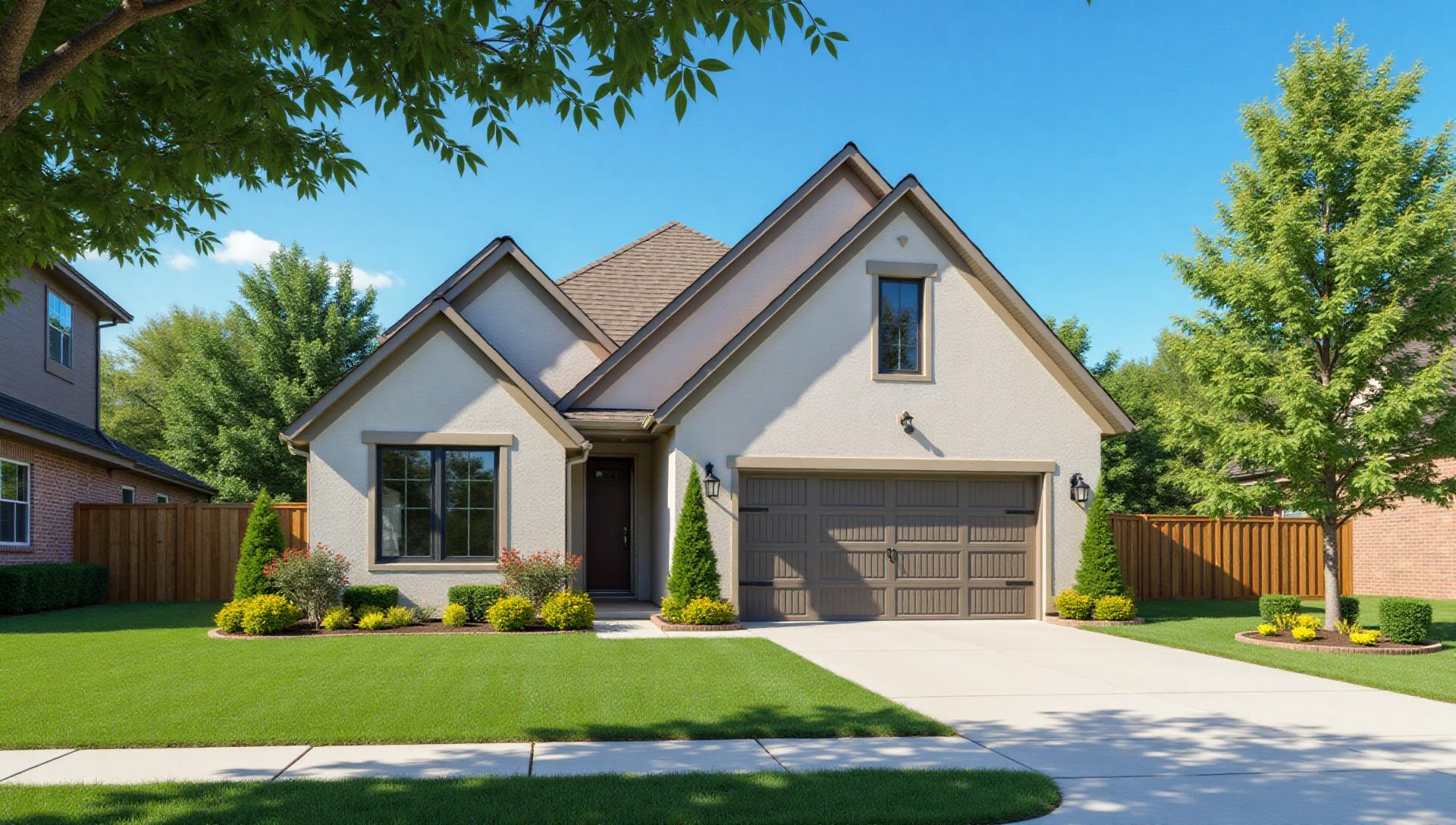 Garland Texas residential neighborhood near Lake Ray Hubbard featuring family homes and tree-lined streets in DFW metroplex