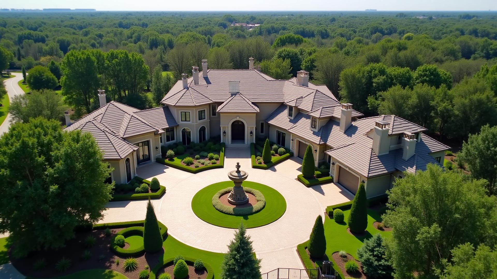 Preston Hollow Dallas luxury estates with sprawling properties and pristine landscaping showcasing exclusive living