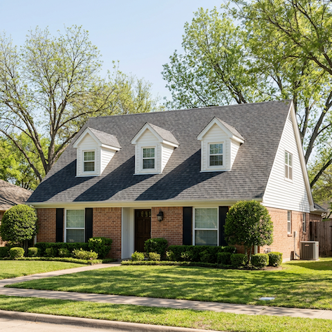 Classic Texas ranch home ready for sale in Dallas-Fort Worth metroplex featuring traditional architecture