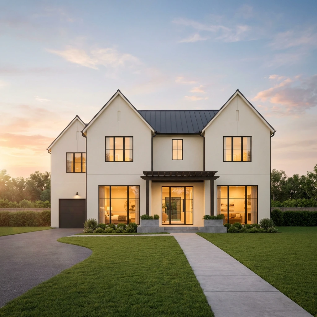 Modern two-story home for sale to buy in Dallas, Dallas County, TX from Rainbow Realtors.